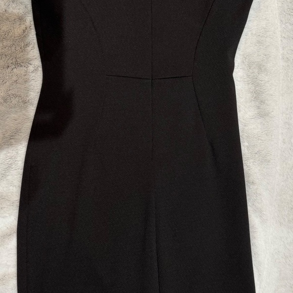TFNC Black Sleeveless Knee-Length Bodycon Dress, Size XXS - Picture 4 of 6